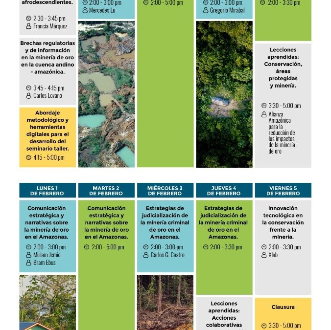 GITOR presente en evento sobre minería andino-amazónica